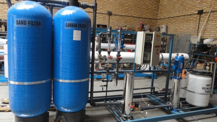 Industrial water treatment reverse osmosis