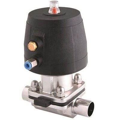 شیر دیافراگمی پنوماتیک -Pneumatic Diaphragm Valve